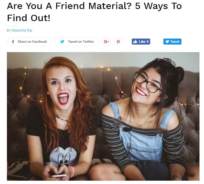 Are You A Friend Material? 5 Ways To Find Out!
